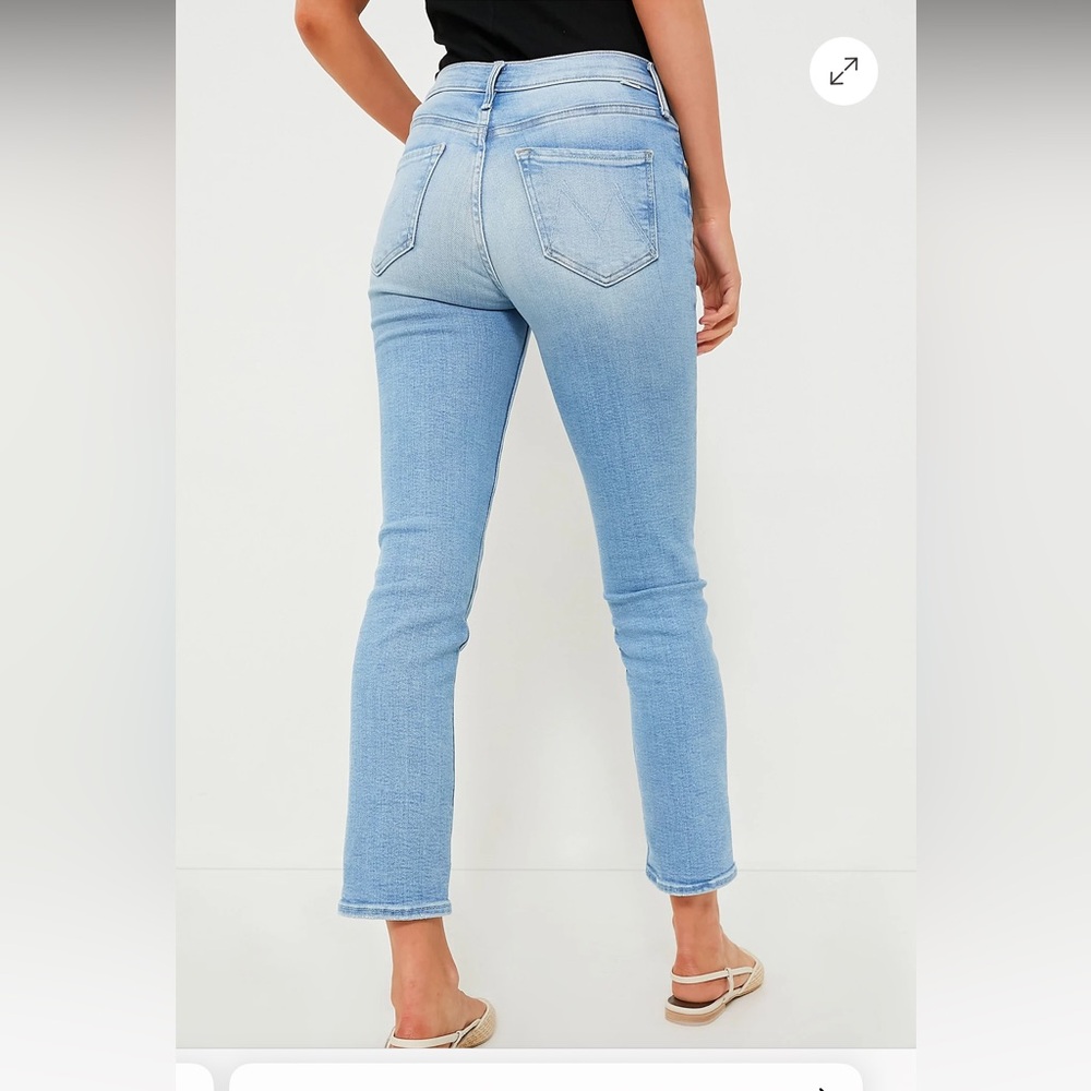 MOTHER denim jeans, The Dazzler Ankle in Ready to Roll, size 31